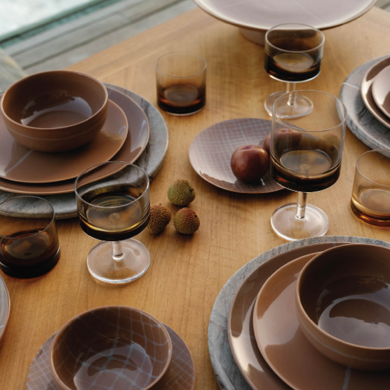 Verre ZUMA Amber [SERAX] Lot de 4