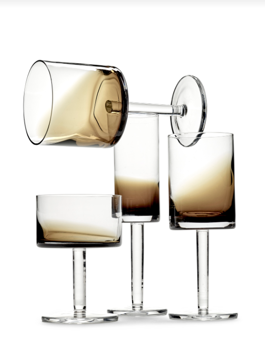 Verre ZUMA Amber [SERAX] Lot de 4