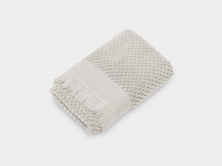Serviette TETHYS Perle [VENT DU SUD] Différentes tailles