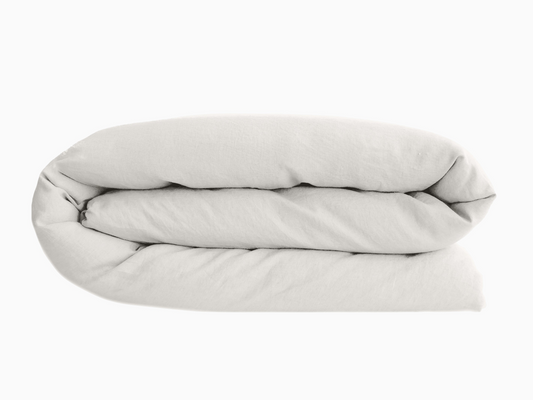 Housse de couette OPÉRA Ivoire | VENT DU SUD