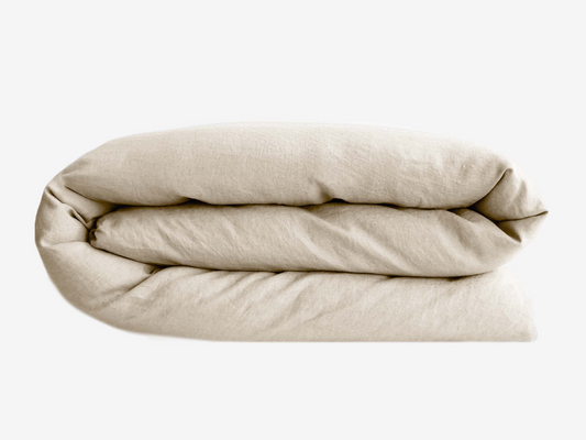 Housse de couette SONATE Ficelle | VENT DU SUD