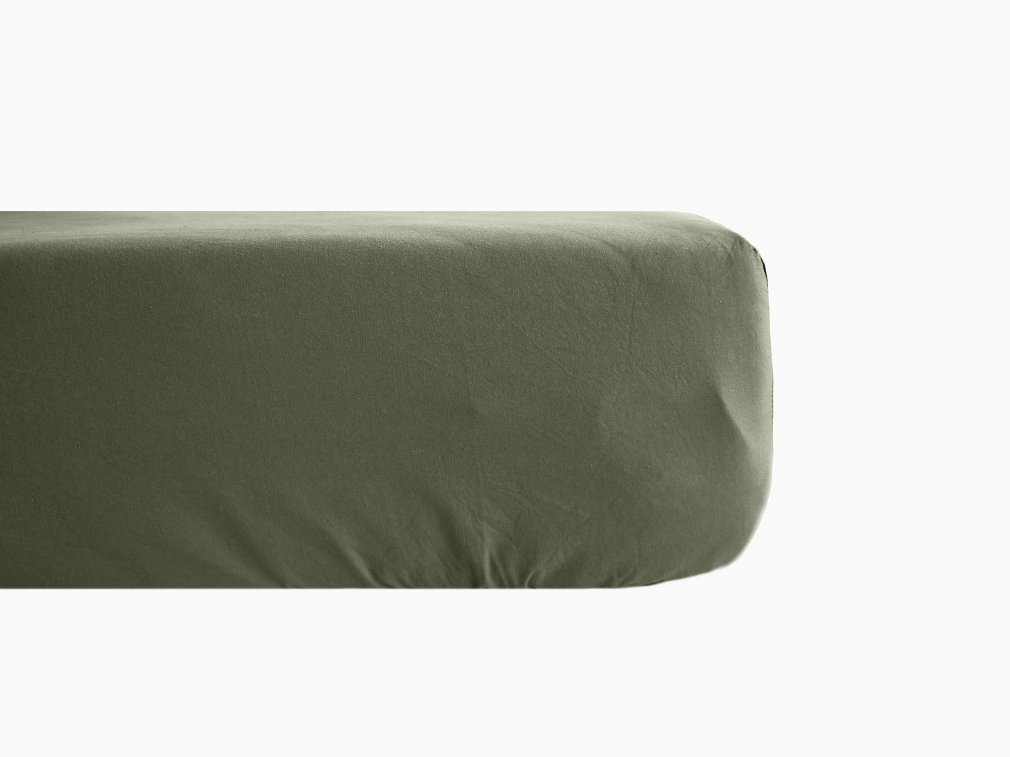 Drap housse SONATE Mousse [VENT DU SUD] 100% lin