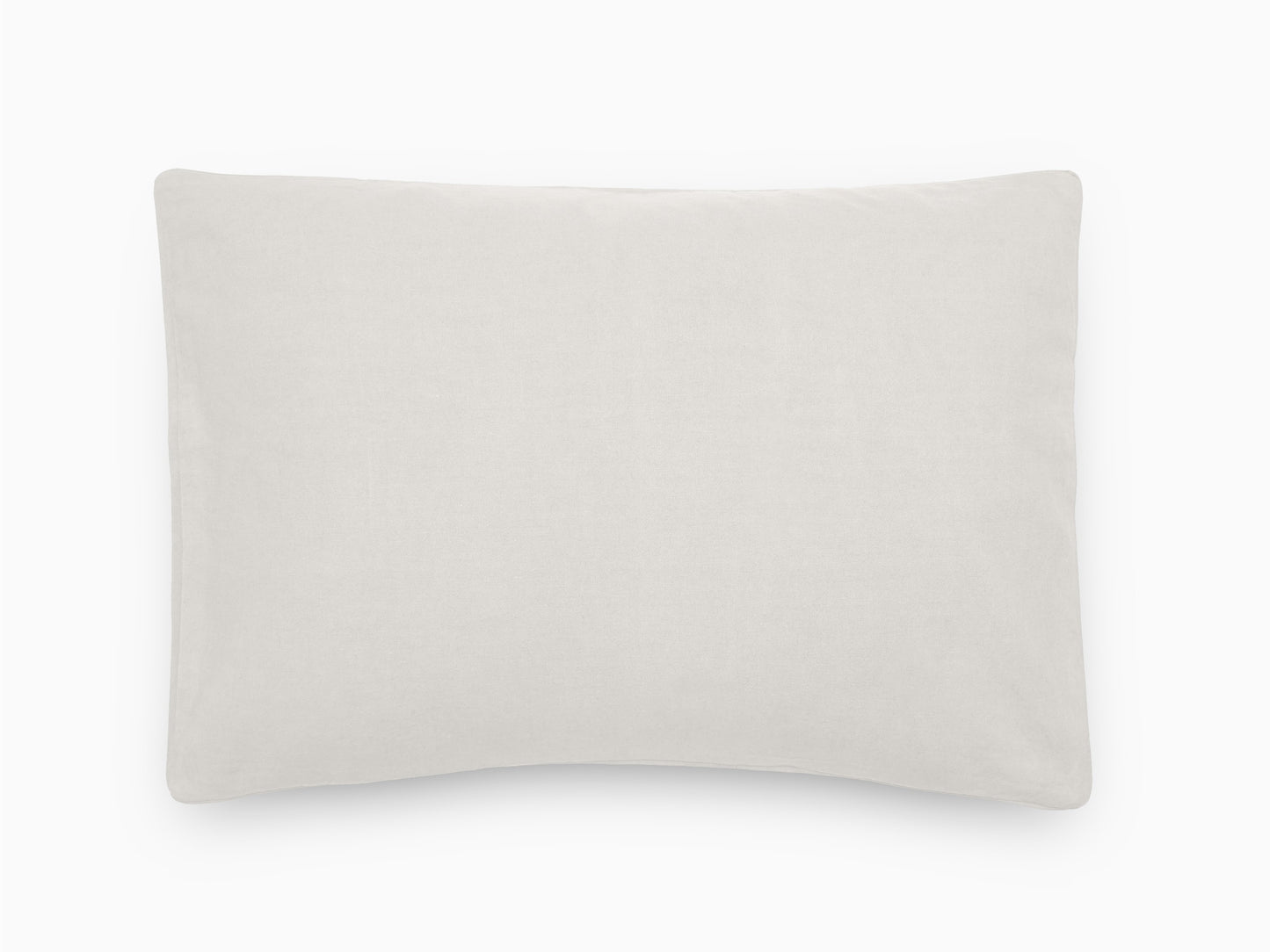 Taie d'oreiller OPÉRA Ivoire [VENT DU SUD] Lin et coton