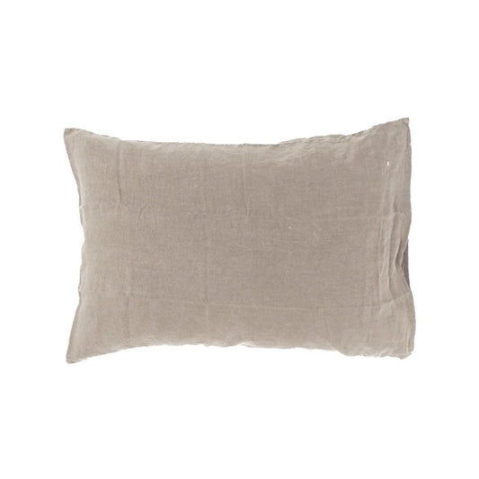Taie d'oreiller DONA Naturel | BED & PHILOSOPHY