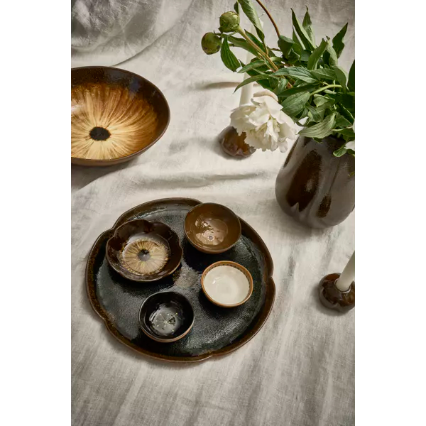 Set de 4 bols grès CYCLE [POMAX]