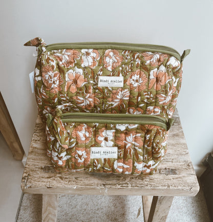 Trousse de maquillage BINDI ATELIER - Verveine