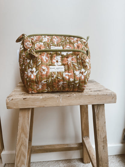 Trousse de toilette BINDI ATELIER - Verveine