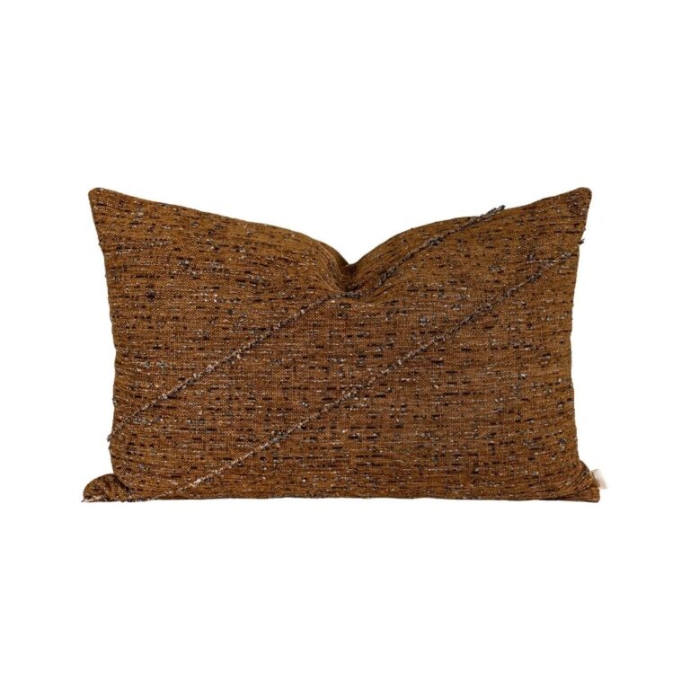 Coussin MILTON Cannelle bi-face [BED & PHILOSOPHY]