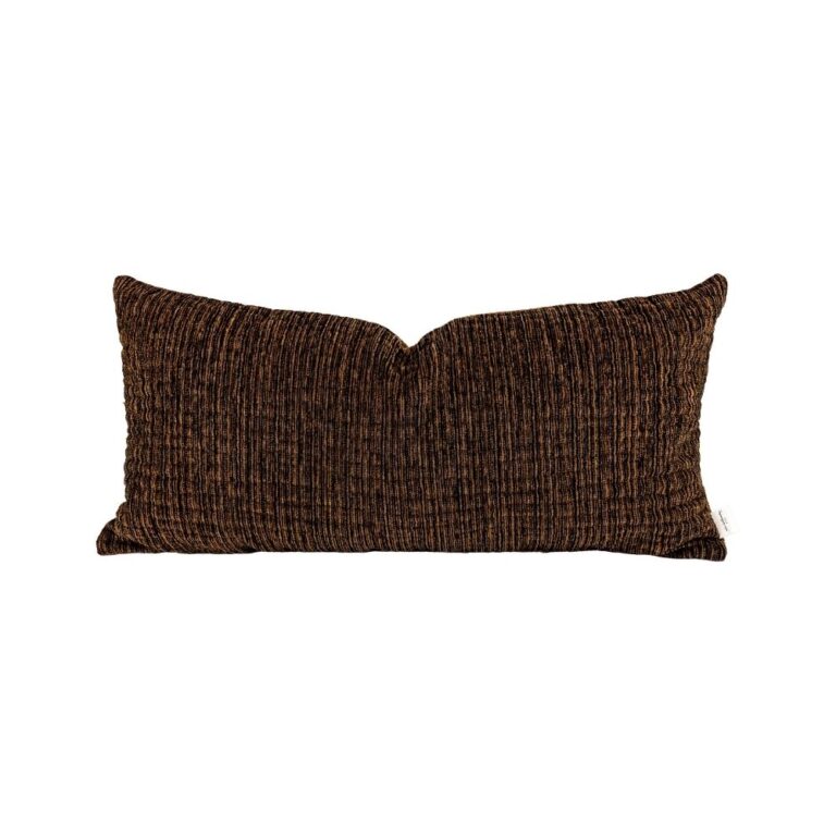 Coussin MALOON Cannelle bi-face [BED & PHILOSOPHY]