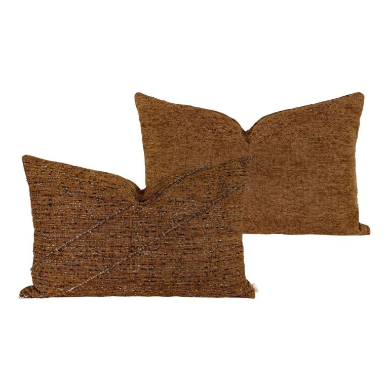 Coussin MILTON Cannelle bi-face [BED & PHILOSOPHY]