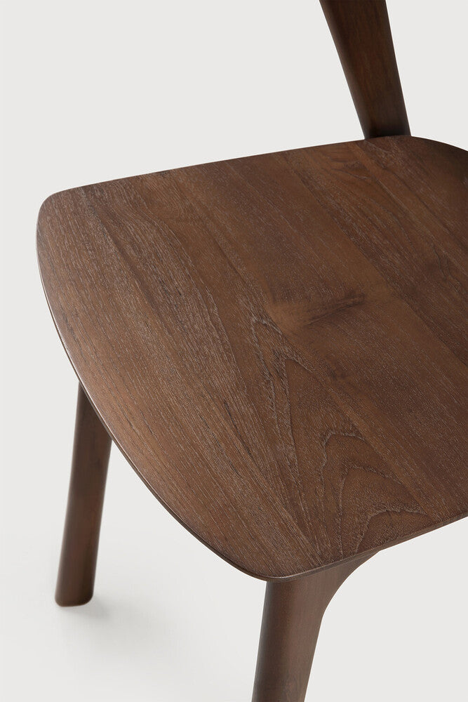 Chaise BOK [ETHNICRAFT] Teck brun