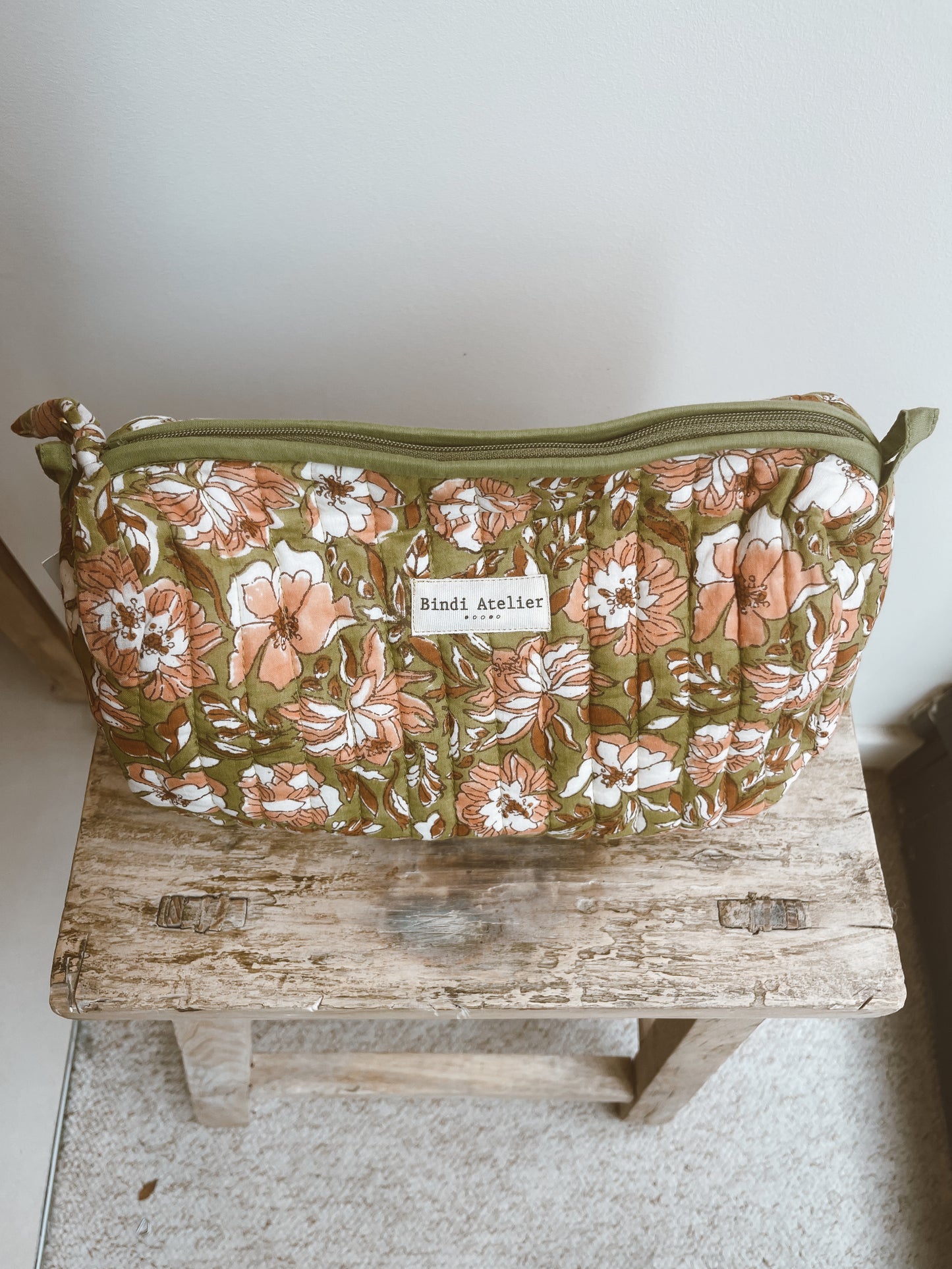 Trousse de toilette BINDI ATELIER - Verveine