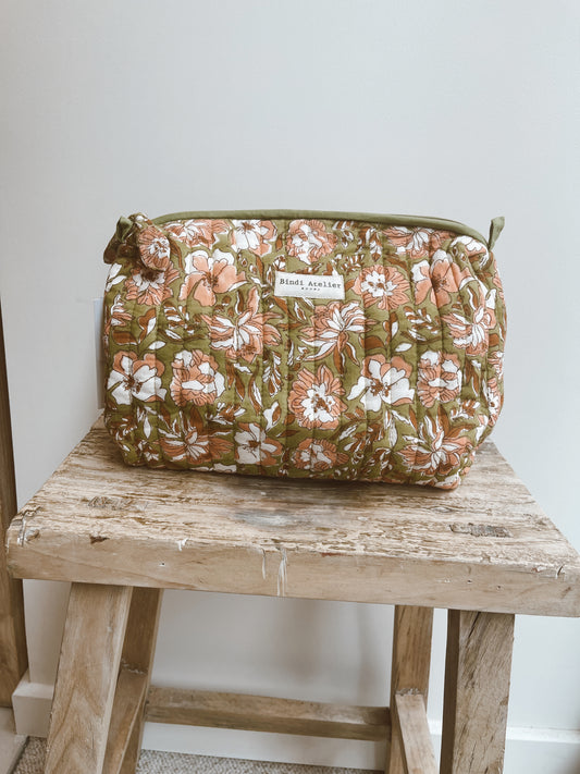 Trousse de toilette BINDI ATELIER - Verveine