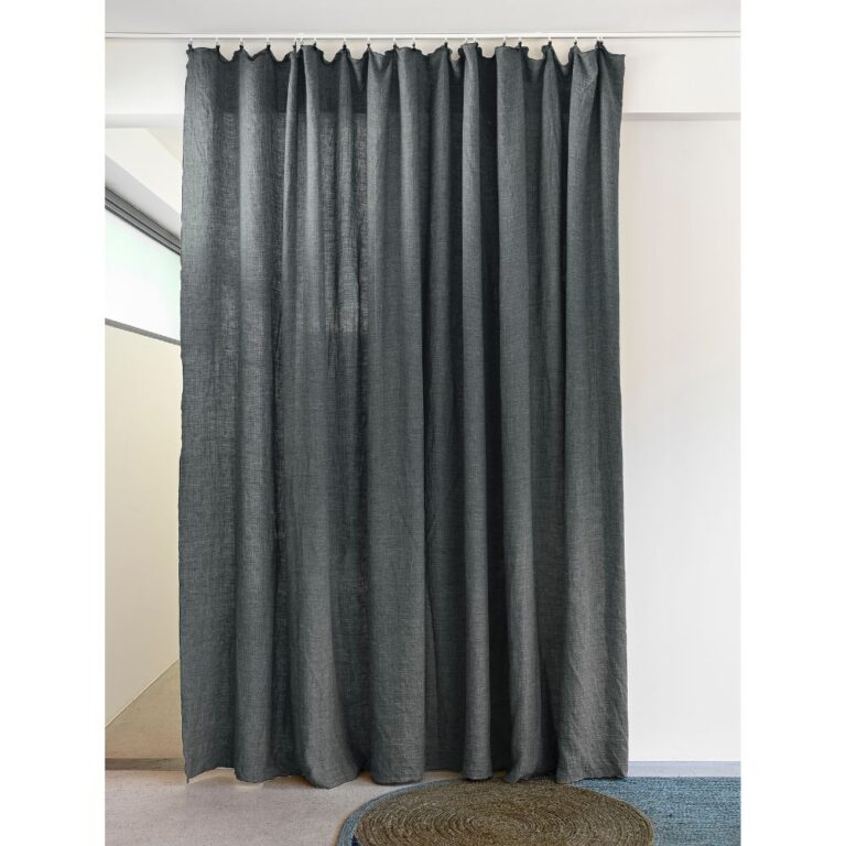 Rideau POLAR Graphite [BED & PHILOSOPHY] Différentes tailles