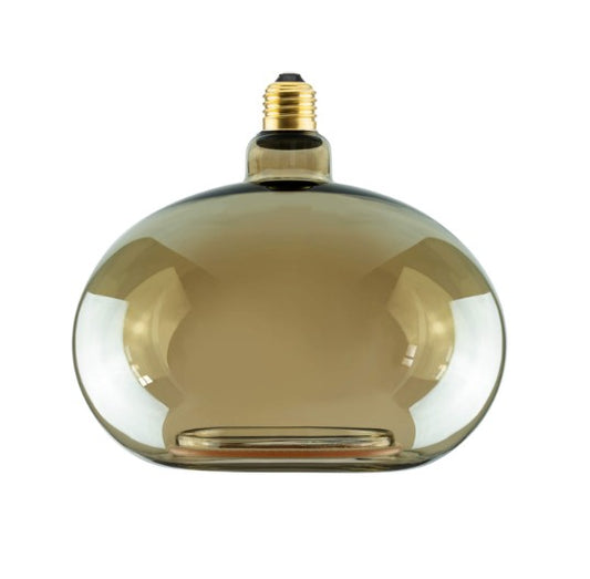 Ampoule GLOBE OVAL Smokey [SEGULA] Ø20x19cm
