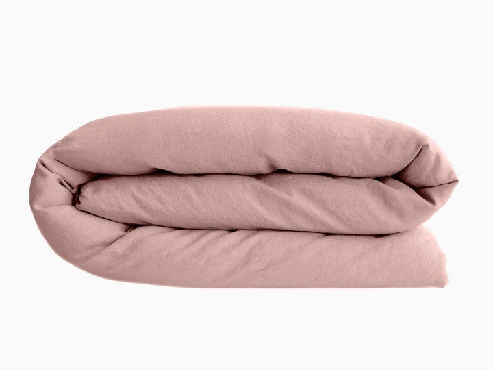 Housse de couette OPÉRA Rose [VENT DU SUD] Lin et coton