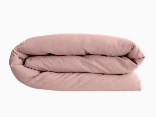 Housse de couette OPÉRA Rose [VENT DU SUD] Lin et coton