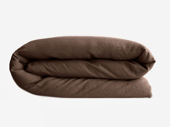 Housse de couette SONATE Havane [VENT DU SUD] 100% Lin
