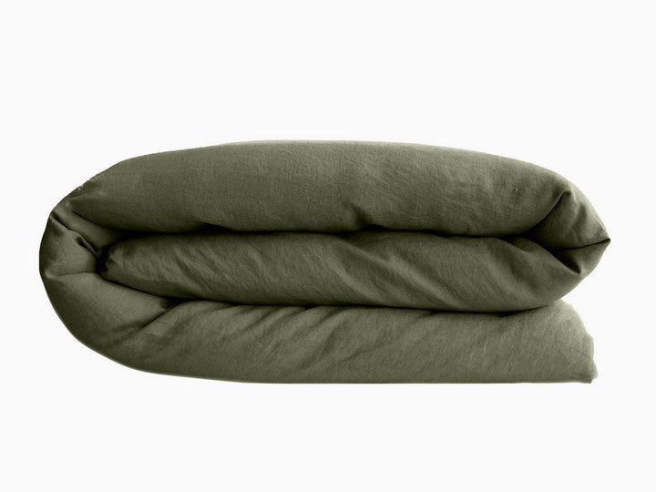 Housse de couette OPÉRA Mousse [VENT DU SUD] Lin et coton