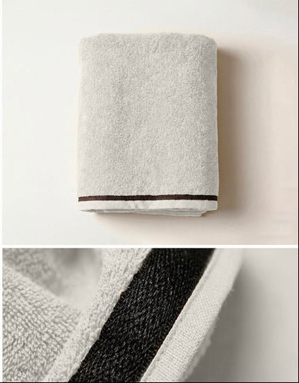 Serviette ISSAMBRE Craie [VENT DU SUD] Différentes tailles