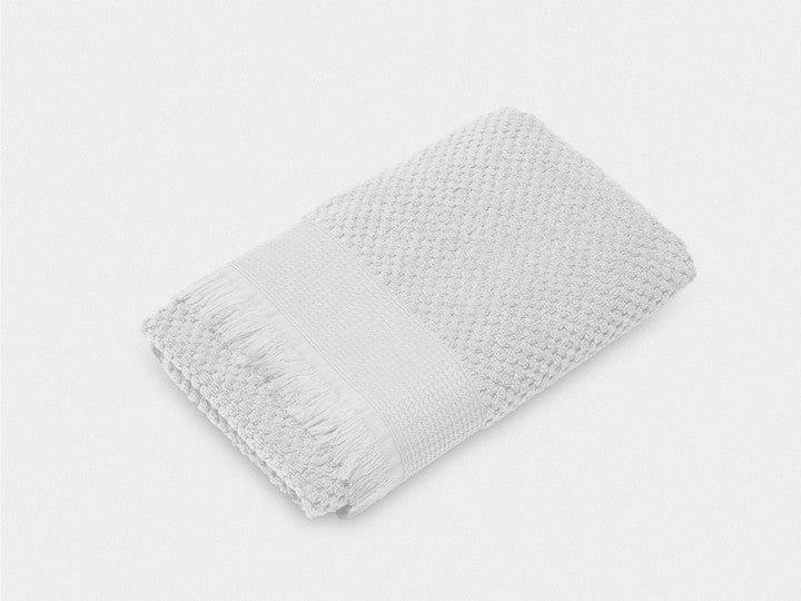 Serviette TETHYS Neige [VENT DU SUD] Différentes tailles