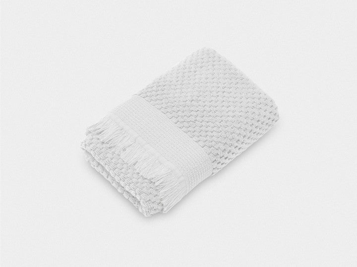 Serviette TETHYS Neige [VENT DU SUD] Différentes tailles