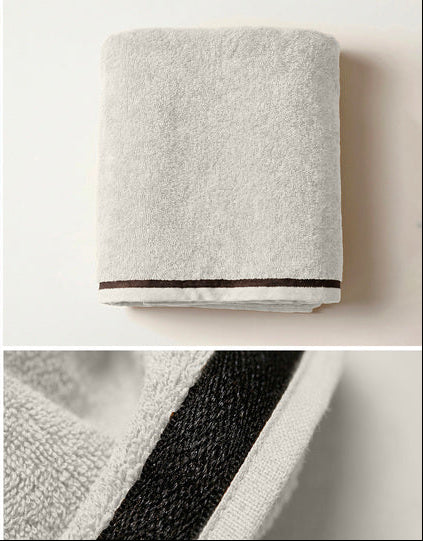 Serviette ISSAMBRE Craie [VENT DU SUD] Différentes tailles
