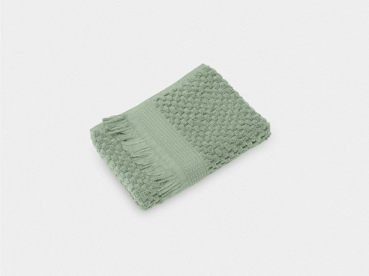 Serviette TETHYS Olive [VENT DU SUD] Différentes tailles