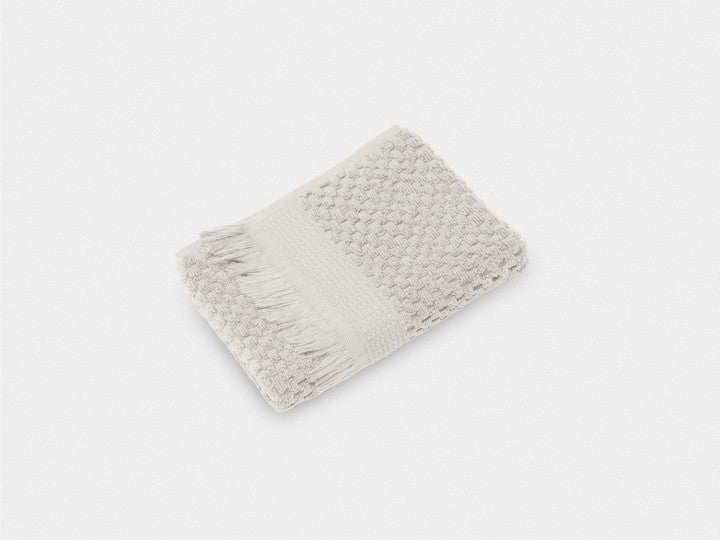 Serviette TETHYS Perle [VENT DU SUD] Différentes tailles