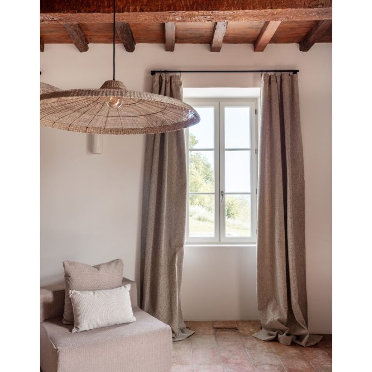 Rideau SOUPIRJAC Sand [BED & PHILOSOPHY] Différentes tailles