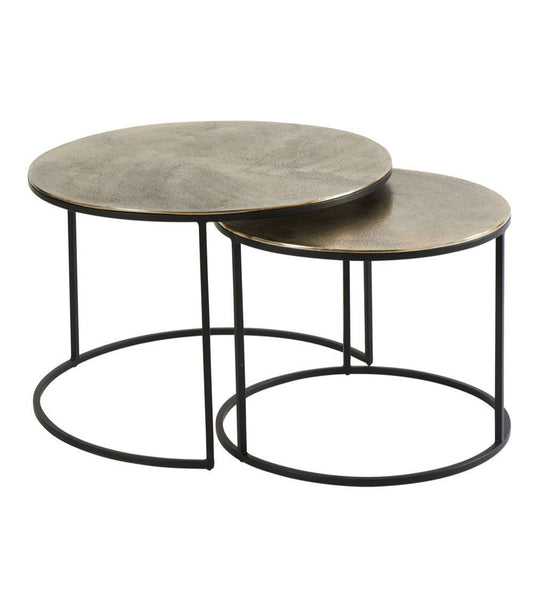 Table basse PALMA doré