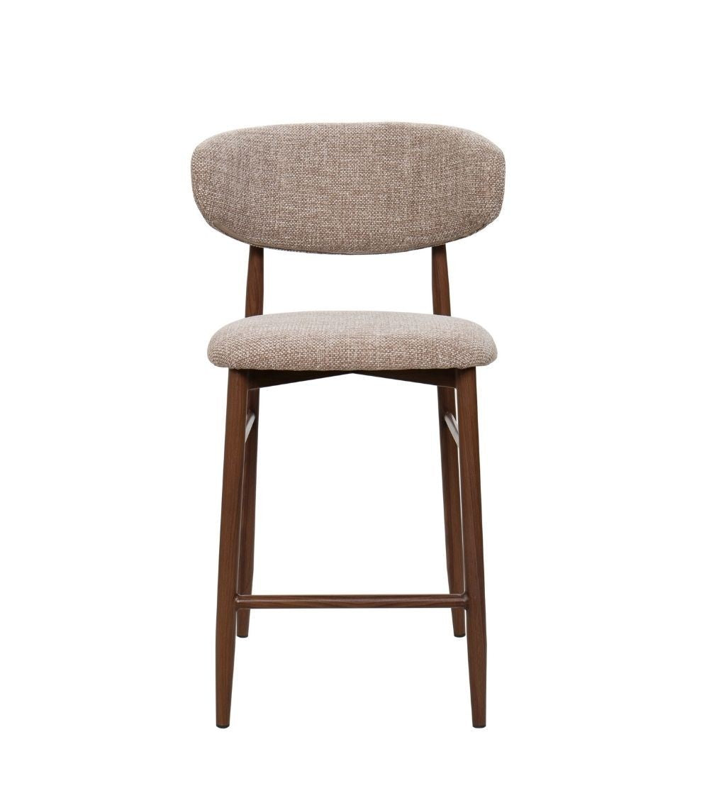 Tabouret haut GEORGIA Taupe