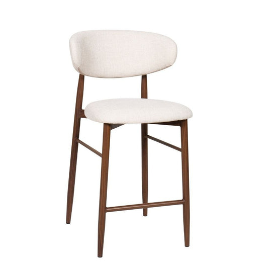 Tabouret haut GEORGIA Blanc