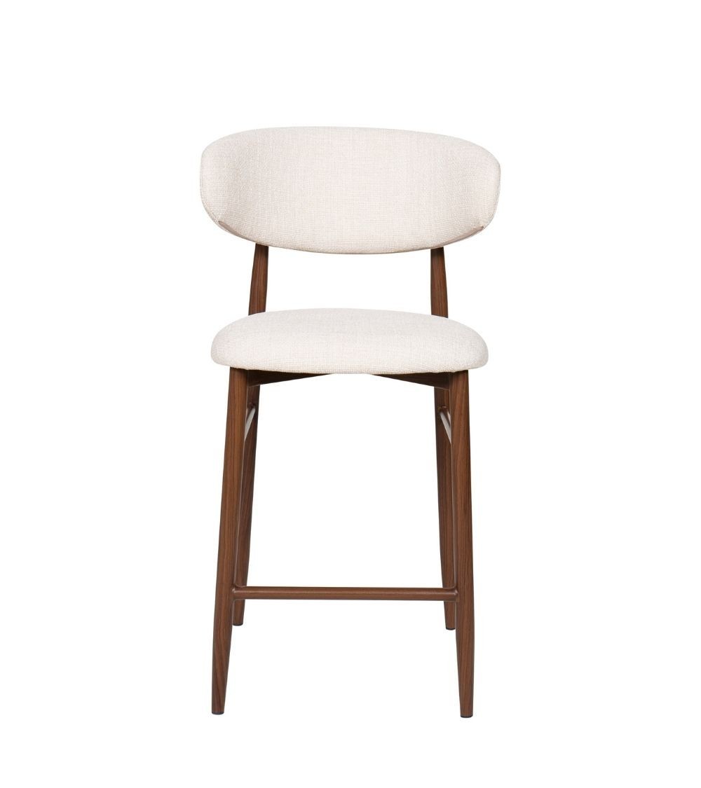 Tabouret haut GEORGIA Blanc