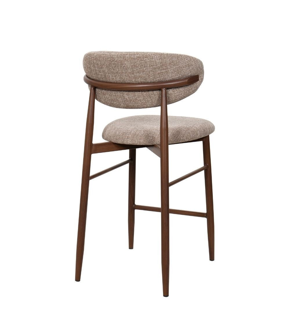 Tabouret haut GEORGIA Taupe