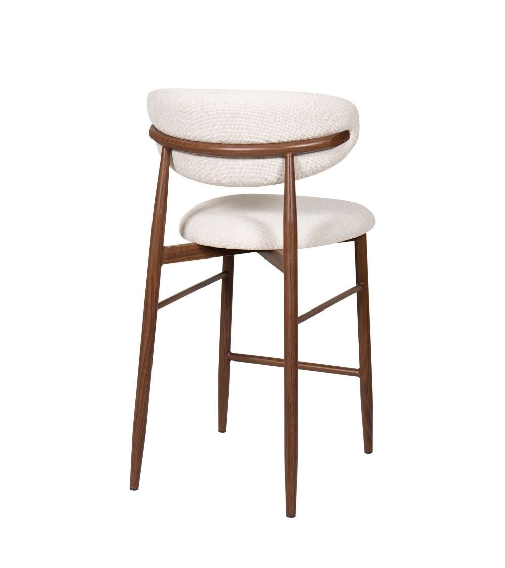 Tabouret haut GEORGIA Blanc